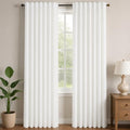 Blackout Curtains for Bedroom (Pure White / 52"W x 72"L (Pack of 2))