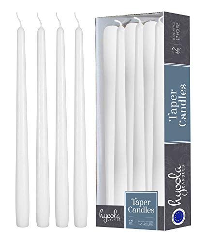 12 Pack Tall Taper Candles (14 inch)