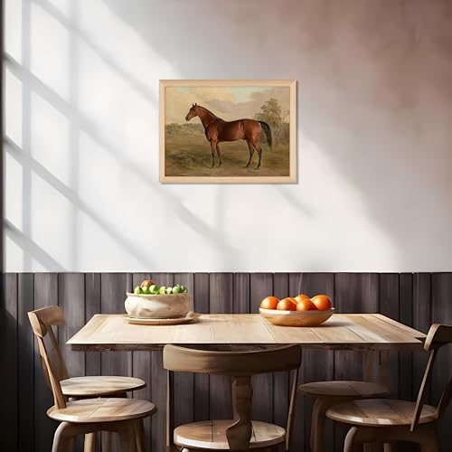 Rustic Horse Wall Art (Brown Horse / 10"L x 8"W)