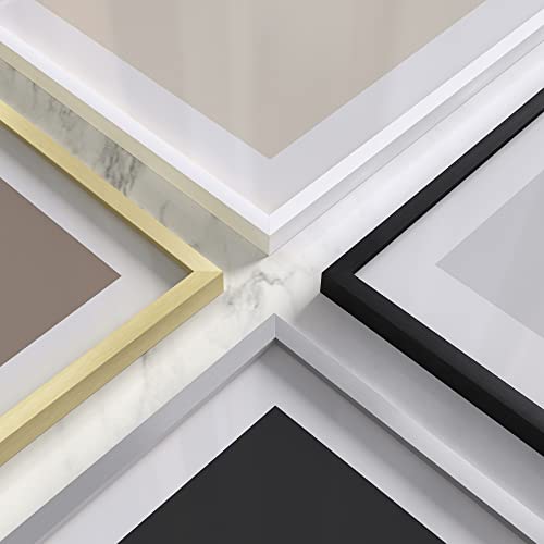 12x16 Gold Picture Frames (Set of 03 / Gold Metal / 12x16 in)