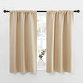 Biscotti Beige Blackout Curtains for Window 29" w x 40" L 2 Panels (Biscotti Beige / 29"W x 40"L (Pack of 2))