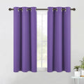 Blackout Curtains & Drapes for Bedroom (Lilac Purple / 34"W x 48"L (Pack of 2))