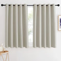 Short Cafe Curtain 54 inch Length (Natural / 66"W x 54"L (Pack of 1))