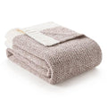 Heather Throw Blanket for Couch (Heather Taupe / Throw (50"x60"))