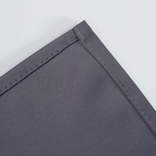 Blackout Curtains 40 x 63 inch (Grey / 40"W x 63"L (Pack of 2))