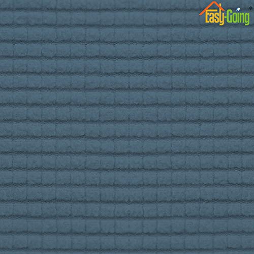 Stretch 1 Piece Loveseat Couch Cushion Cover for Sofa (Medium / Bluestone)