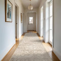 3x10 Washable Hallway Runner Rug (Natural Beige / 3x10)