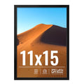 11x15 Picture Frame for Wall Display (Black / 11x15)