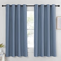 Blackout Curtain & Drape (Stone Blue / 52"W x 63"L (Pack of 1))