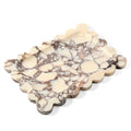 Luxury Calacatta Viola Marble Tray (Calacatta / 11" x 7.9" x 0.7")
