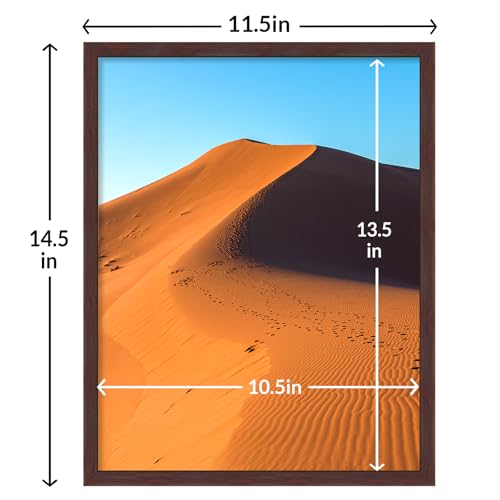 11x14 Picture Frame for Wall Display (Brown / 11x14)