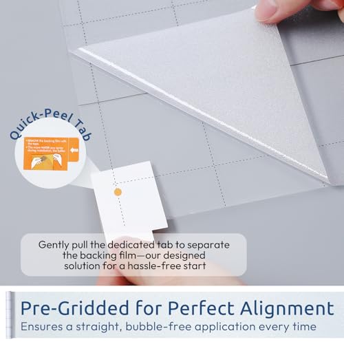 Frosted Glass Window Privacy Film (Frosted White / 23.6" x 157.4")