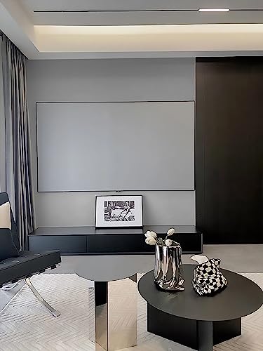 236''x17.7'' Grey Peel and Stick Wallpaper Contact Paper Modern Self Adhesive Wall Paper Removable Renter Friendly Textured Solid Color Shelf Cabinet Vinyl Roll (Gray / 17.7''x236'')