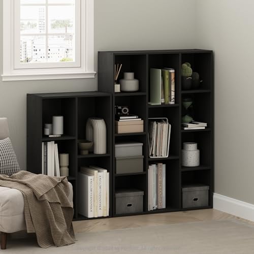 LUDER Book Shelf (Blackwood / 5-Cube)
