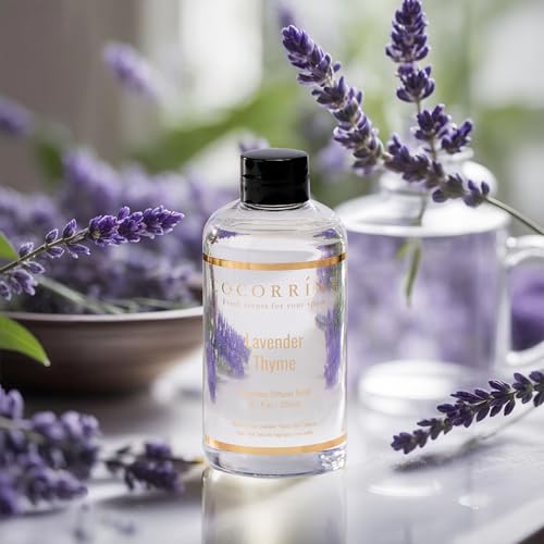 Refill Lavender Thyme 6.7 Fl.oz Reed Diffuser Refill with 8 Sticks (6.7 Ounce/1pack)
