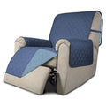 Reversible Couch Cover (Dark Blue/Light Blue / Medium Recliner)