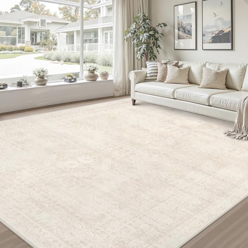 Area Rugs 9x12 Living Room (Beige / 9' x 12' (Rectangular))