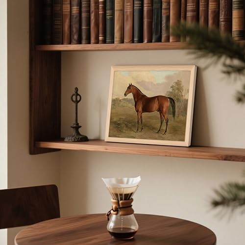 Rustic Horse Wall Art (Brown Horse / 10"L x 8"W)