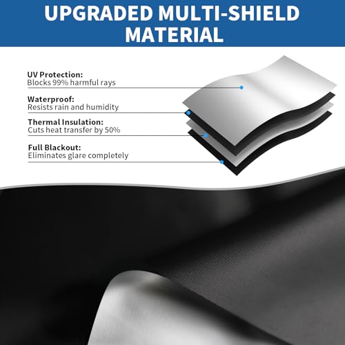 100% Blackout Window Cover (57"W x 79"H)