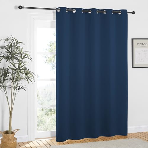 Moroccan Blue Blackout Curtains 84 inch Length (Moroccan Blue / 66"W x 84"L (Pack of 1))