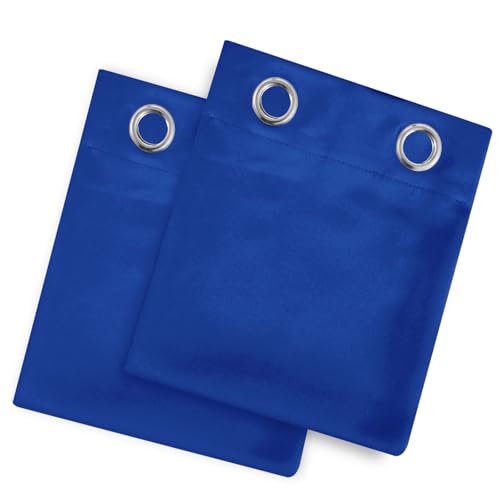 Royal Blue Thermal Blackout Curtains (Royal Blue / 52"W x 54"L (Pack of 2))
