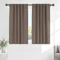 Thermal Blackout Curtains (Mocha / 52"W x 54"L (Pack of 2))