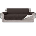 Reversible Couch Cover (Chocolate/Ivory / X-Large Sofa)