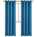 Blackout Curtains (Steel Blue / 52"W x 95"L (Pack of 2))