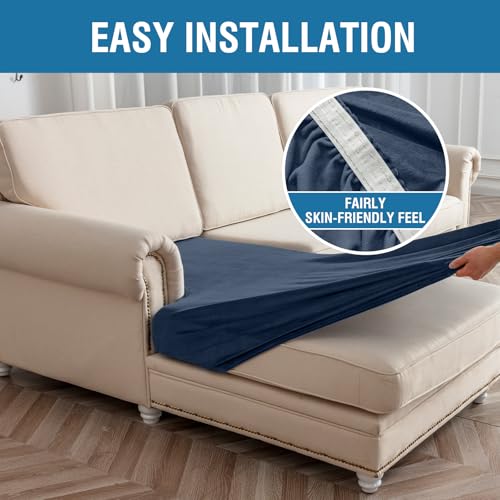 Couch Cover 3 (Berlin Blue / 2 Seater + Chaise)