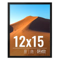12x15 Picture Frame for Wall Display (Black / 12x15)