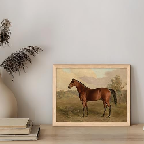 Rustic Horse Wall Art (Brown Horse / 10"L x 8"W)
