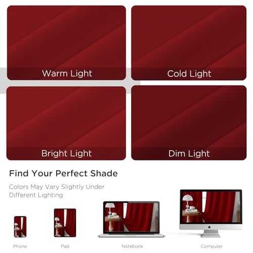 Red Blackout Curtains Customize (Red / Customsize)