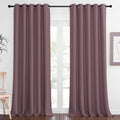 Patio Blackout Curtain Panels (Dry Rose / 66"W x 118"L (Pack of 1))