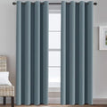 Blue Curtains (52"W x 90"L (Pack of 1) / Stone Blue)