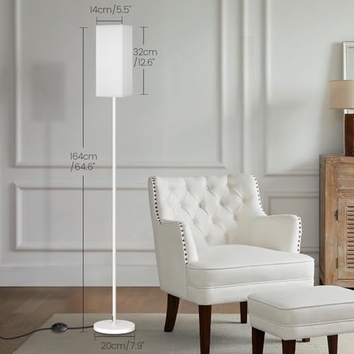 64.6" Floor Lamp (White)