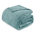 Soft Fleece Bed Blanket King Size (Celadon / King ( 90x104 IN ))