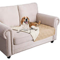 Waterproof Dog Bed Cover Pet Blanket for Furniture Bed Couch Sofa Reversible (30x53 Inch (Pack of 1) / Sand+beige)