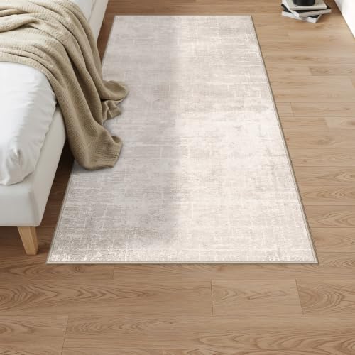 Washable 3x5 Kitchen Area Rug (3' x 5' (Rectangular) / Beige/Cream)