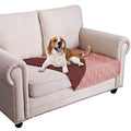 Waterproof Dog Bed Cover Pet Blanket for Furniture Bed Couch Sofa Reversible (30x53 Inch (Pack of 1) / Pink+burgundy)