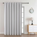 Custom Blackout Curtains for Bedroom Living Room (Greywish White / Customsize)
