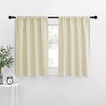 RV Blackout Curtains for Camper Windows (Beige / 29"W x 40"L (Pack of 2))