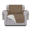 Reversible Couch Cover (Camel/Ivory / Small Chair)