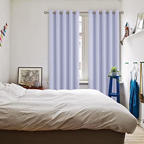 Lavander Room Darkening Curtains 84 Inch for Living Room (Lavander / 70"W x 84"L (Pack of 2))
