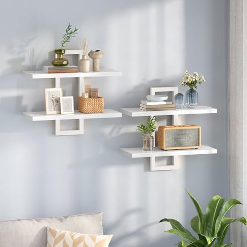 Floating Shelves (White)