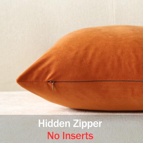 Lumbar Pillow Covers 12x20 Orange (Gold Flame / 20" x 12" (Pack of 2))