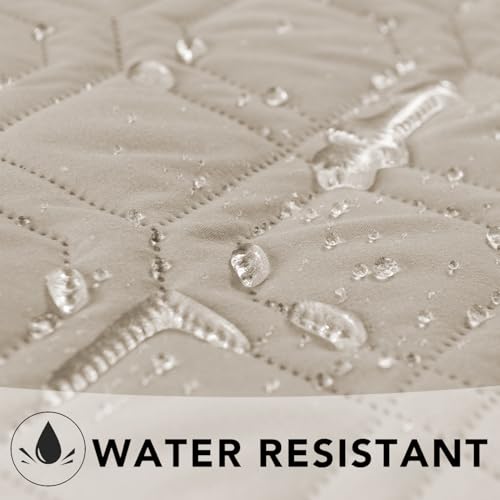 Waterproof Dog Bed Blankets Cover for Bed Couch Sofa Reversible (30x70 Inch (Pack of 1) / Khaki+khaki)