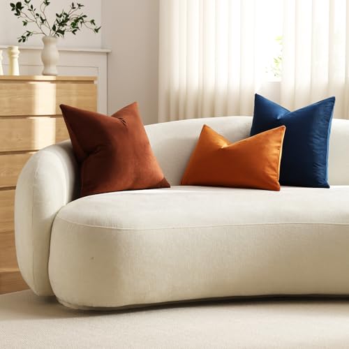 Throw Pillow Covers 16x16 Midnight Blue (Midnight / 16" x 16" (Pack of 2))