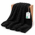 Black Queen Size Blanket for Bed (Black / Queen (90" x 90"))