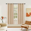 72 inch Bedroom Curtain (Biscotti Beige / 46"W x 72"L (Pack of 1))
