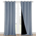 100% Blackout Blinds (Vintage Blue / 46"W x 96"L (Pack of 2))